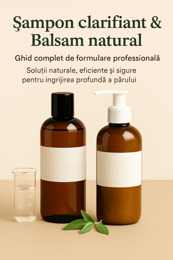 Ghid complet pentru păr sănătos: Șampon clarifiant & Balsam natural
