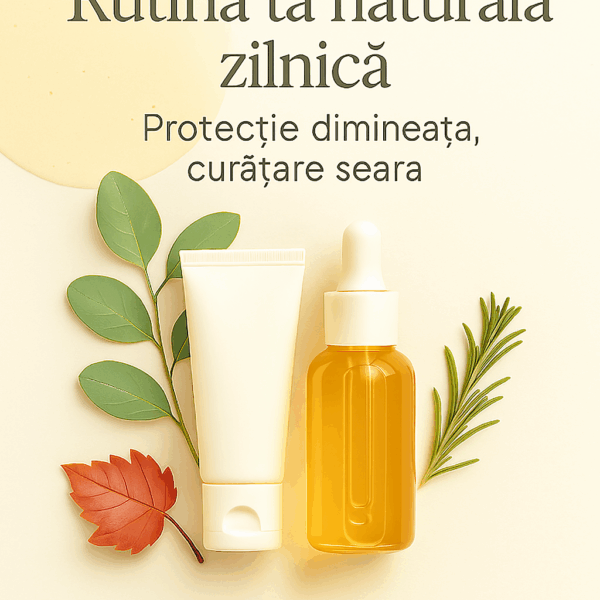 Rutină naturală zilnică – Protejează ziua, curăță seara
