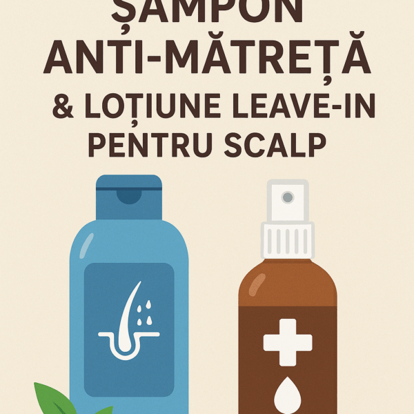 Ghid practic: Șampon anti-mătreață & Loțiune leave-in pentru scalp